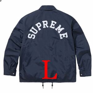 Supreme x Champion Coaches Jacket Navy Lシュプリーム チャンピオン コーチジャケット ネイビー