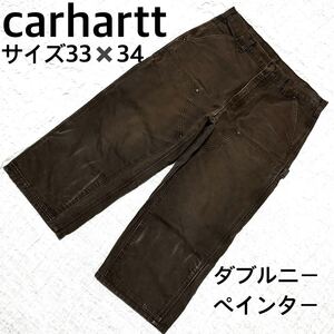 Carhartt カーハート　ダブルニー　ペインタークロップドパンツ　3334