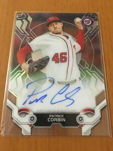 【Patrick Corbin】2019 Topps High Tek Auto