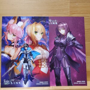 Fate / EXTELLA LINK フェア　あみあみ　特典　ポストカード FGO イラストカード