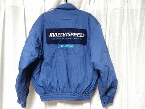 希少 非売品 80年代 ビンテージ マツダスピード MAZDA SPEEDO レーシングチーム サバンナRX-7 ロータリー ジャンバー Lサイズ 旧車 当時物