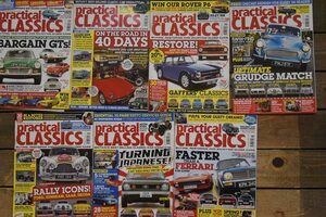 B0918 「Practical CLASSICS」 プラクティカルクラシックス　7冊セット　ヴィンテージ　旧車　カー雑誌　古本　雑誌 マガジン