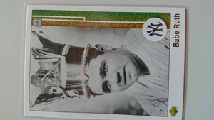 2007 Upperdeck 1989 Reprints Babe Ruth