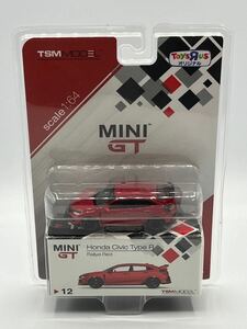 即決有★MINI GT トイザらス オリジナル 12 ホンダ HONDA シビック CIVIC TYPE R タイプR Rallye Red★ミニカー