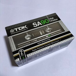 【未開封2本】カセットテープ★TDK★ティーディーケー★SA★SA90★ハイポジションカセットテープ★⑩