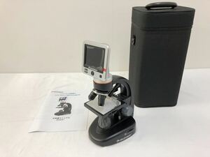 未使用 CELESTRON セレストロン LCDデジタル顕微鏡II CE44341 ケース付き