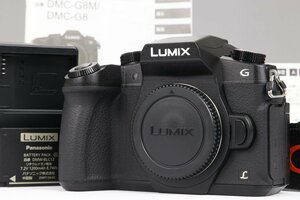 【 極美品 | シャッター数 わずか1600回 】 Panasonic LUMIX G8 ボディ DMC-G8