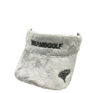 BEAMS GOLF ビームスゴルフ ボア サンバイザー グレー系 54-56 [240101242670] ゴルフウェア