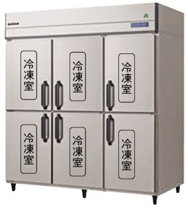 未使用品 2024年 フクシマ 縦型冷凍庫 GRN-186FMD W1790×D650×H1950mm 3相200V 庫内温度：-20℃以下