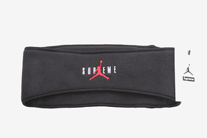 未使用品 2024AW SUPREME × JORDAN シュプリーム × ジョーダン Headband ヘッドバンド F BLACK ブラック 2024FW1003021 /● メンズ