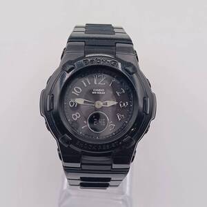 N39723□ CASIO カシオ Baby-G BGA-1110 タフソーラー 稼働品 ブラック アナデジ 電波ソーラー 腕時計 