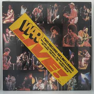 Funk Soul LP - War - War Live - United Artists - VG+ - シュリンク付