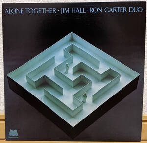 ジム・ホール【US盤 LP】JIM HALL RON CARTER DUO Alone Together | Milestone MSP-9045 Original Jazz Classics OJC-467 (ロン・カーター