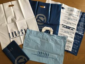 【未使用あり】CHAGE&ASKA　物販用ビニール袋　5種6枚セット　　チャゲ＆飛鳥