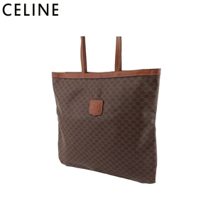 セリーヌ トートバッグ トート ショルダー バッグ レディース メンズ オールドセリーヌ マカダム CELINE 中古