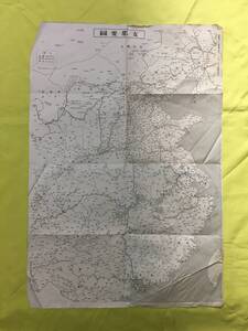 P1162Q●【古地図】 「支那要図」 週報第48号附録 昭和11年 満州/鉄道/戦前/レトロ