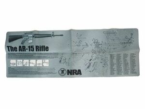 NRA　AR-15　Rifle　分解図　マット