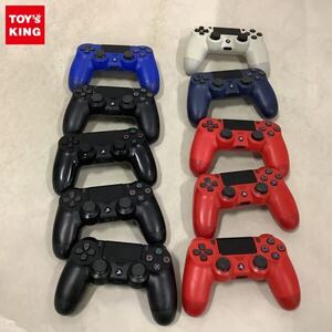 1円〜 ジャンク 箱無 PlayStation 4 ワイヤレス コントローラー CUH-ZCT2U マグマ・レッド、CUH-ZCT1J ジェット・ブラック他