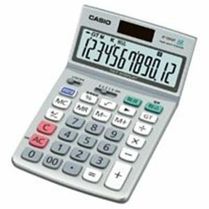 ( お徳用 10セット ) カシオ計算機(CASIO) 電卓 JF-120GT-N(中古品)　(shin