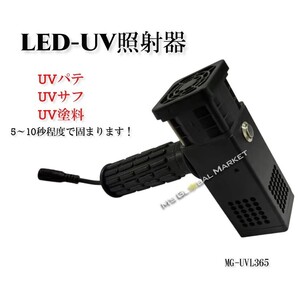 数量限定！ UV-LED照射器　UV照射器　ハンディータイプ パテ 下地処理 鈑金　塗装　エムジーエム