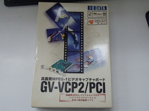 ＃65402【中古品】I-O DATA Capture card GV-VCP2/PCI-1 キャプチャカード アイ・オー・データ PCパーツ