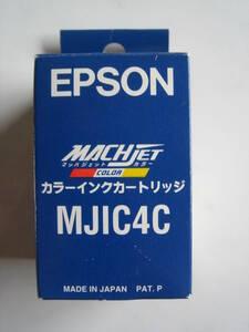 純正 EPSON エプソン MJIC4C 未開封 カラーインクカートリッジ マッハジェットカラー COLOR　適合プリンター MJ-500C MJ-800C