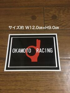 OKAMOTO RACING ステッカー