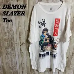 【B17】DEMON SLAYER鬼滅の刃キャラクタープリントTeeホワイト