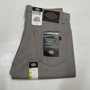 W32 未使用 薄灰色 DICKIES ディッキーズ 5 POCKET DENIM スリムスキニージーンズ WP810 USA 直輸入 1