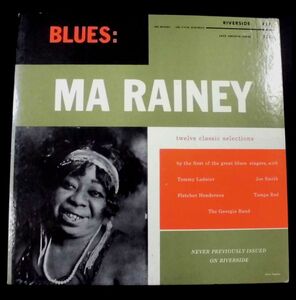 ●US-Riverside Records,2nd-Pressing,DG,Blue-Labels!! Ma Rainey / Twelve Classic Selections...