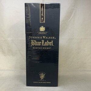 【未開栓】JOHNNIE WALKER Blue Label スコッチウイスキー 43% 750ml (管理番号：046123)