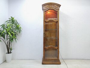 【直接引き取り推奨】DREXEL HERITAGE ドレクセル ヘリテイジ CABERNET カベルネ キュリオケース 飾り棚 コレクションケース ショーケース