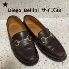 Diego Bellini　ディエゴベリーニ　サイズ38　ダークブラウン