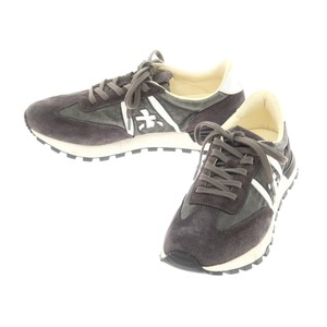 【中古】プレミアータ PREMIATA JOHN LOW スニーカー ダークグレー【サイズ41】