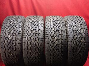 中古タイヤ 285/60R18 116H 4本セット BFグッドリッチ トレール テレーン T/A BFGoodrich TRAIL Terrain T/A 9.5分山 ランドクルーザー