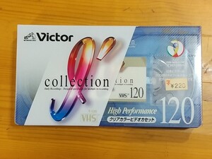 未開封品 Victor クリアカラービデオカセット I