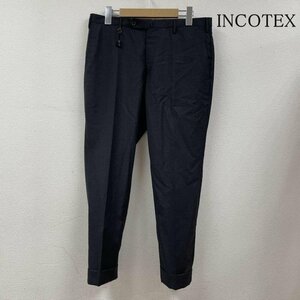 インコテックス SLIM FIT トロピカル ウール スリム スラックス 1T0035-5006T パンツ パンツ 48 ダークグレー / ダークグレー 無地