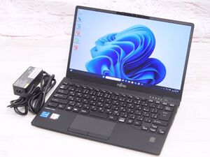 Bランク LTE(SIMフリー) 富士通 LIFEBOOK U9311/FX 第11世代 i5 1135G7 メモリ8GB NVMe256GB フルHD液晶 Webカメラ Win11