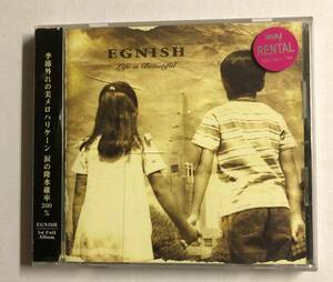 【CD】Life is beautiful EGNISH【レンタル落ち】@CD-09T