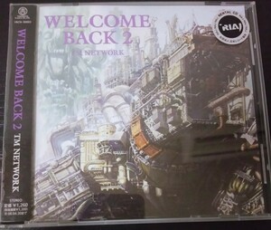 【送料無料】TM NETWORK　Welcome Back 2　廃盤　希少品　入手困難　レア　小室哲哉　宇都宮隆 木根尚登 [CD]