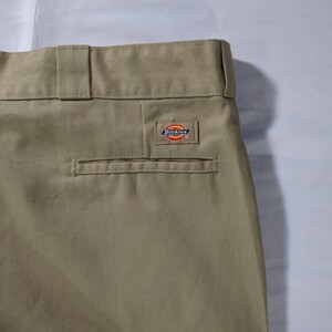 Dickies874 ディッキーズ874 ワークパンツ チノパン スラックス ベージュ ビッグサイズ