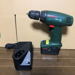 ジャンク　BOSCH 充電電動ドリルドライバー　PSR120 DIY 日立　Panasonic makita