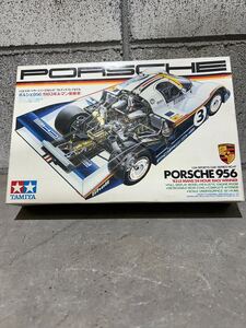 プラモデル　タミヤ　TAMIYA ポルシェ　PORSCHE 956 1/24 SPORTS CAR ポルシェ956 1983年 ル・マン優勝車 未組立 当時物　箱潰れ有