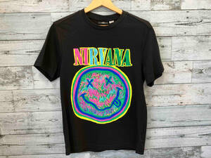 H&M エイチアンドエム 半袖Tシャツ ブラック NIRVANA ニルヴァーナ Sサイズ