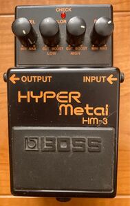 エフェクター BOSS ボス ヘビーメタル Heavy metalディストーション