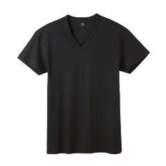 [グンゼ] インナーシャツ YG Cotton 100% シリーズ ダブルホット Vネック半袖 メンズ (NEW) ﾌﾞﾗﾂｸ L [(NEW)ﾌﾞﾗﾂｸ] [Free Size]