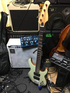 メーカー不明スルーネック　ハム×2　Ibanezプリ 等改造多　調整済みは動画！