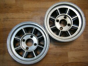 IB-244 HAYASHI RACING 13×6.5J 4H-114.3 +13 (2本) 旧車 当時物 ハヤシレーシング 送料は全国一律2750円 離島を除く