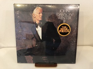 【中古品】ジョニー・ウインター ( JOHNNY WINTER )/ JOHN DAWSON WNTER Ⅲ　PZ-33292 LP シュリンク付き　#100382