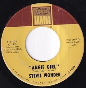 Stevie Wonder - For Once In My Life / Angie Girl (B) SF-Y053